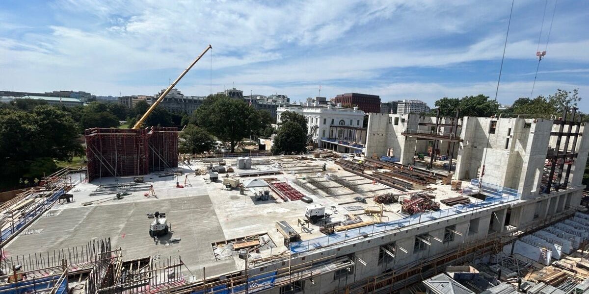 Trump Celebrates Ballroom Construction Progress After Supreme Court Ruling