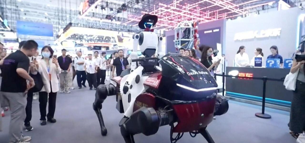 Innovative Robot Horse and Rider Highlight Beijing Robotics Conference