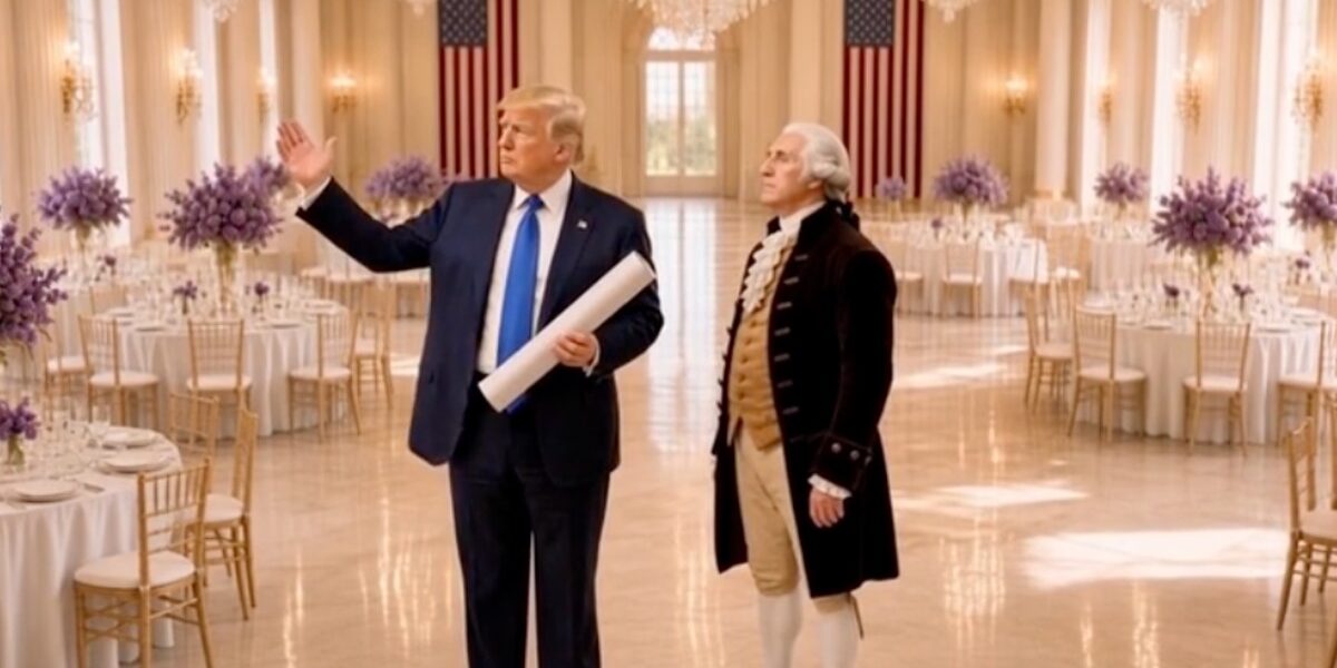 Trump Shares AI-Generated Images Featuring George Washington