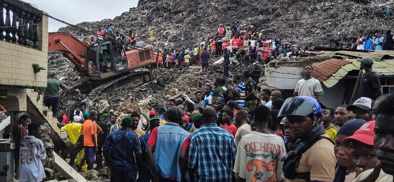 Guinea Landfill Tragedy: 30 Dead as Waste Mound Collapses Guinea Landfill Tragedy: 30 Dead as Waste Mound Collapses