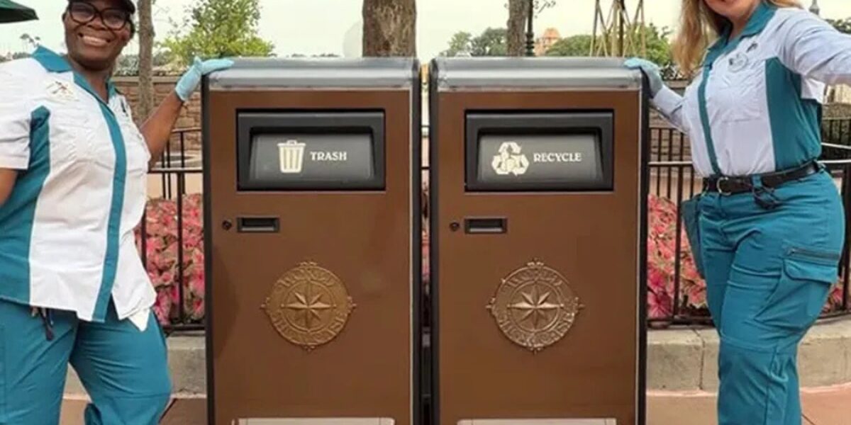 Epcot’s New Trash Cans Draw Mixed Reactions Ahead of Food & Wine Festival Epcot’s New Trash Cans Draw Mixed Reactions Ahead of Food & Wine Festival
