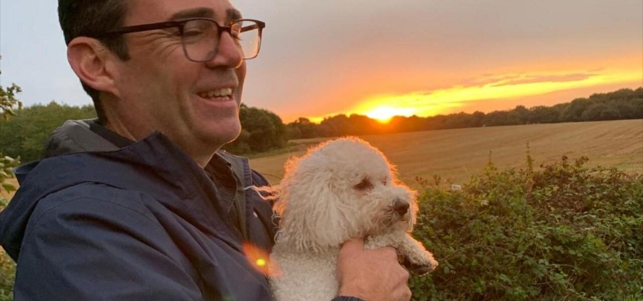 Burnham Suggests Axel, His Dog, May Not Get Along with Larry the Cat