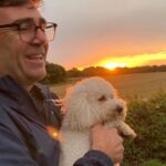 Burnham Suggests Axel, His Dog, May Not Get Along with Larry the Cat