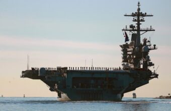 Adm. Brad Cooper Visits USS Lincoln in Arabian Sea Amid Middle East Tensions
