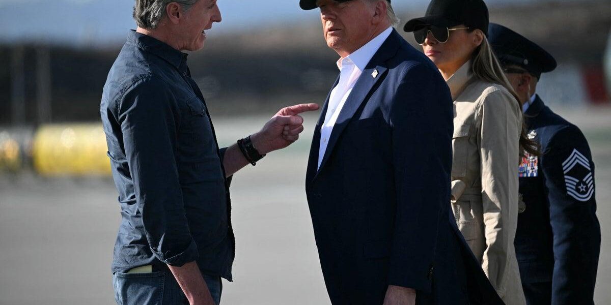 Trump’s California Visit Targets Newsom Amid Political Tensions Trump’s California Visit Targets Newsom Amid Political Tensions