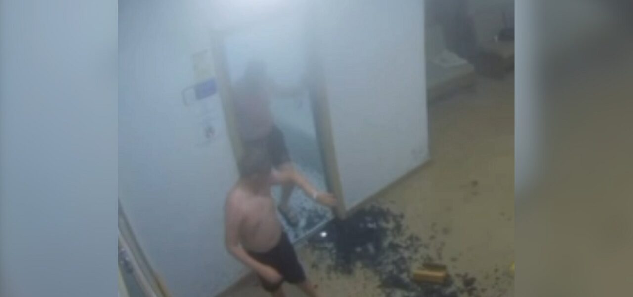 Incident at Steam Room: Brothers Injured by Exploding Door