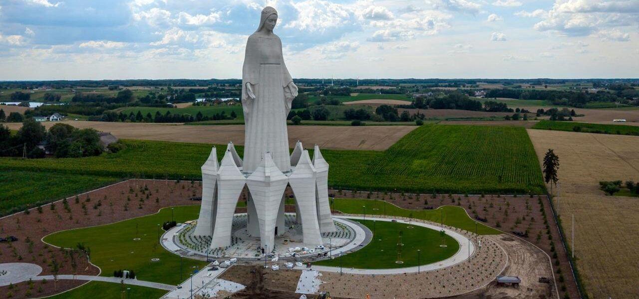 Poland Unveils Europe’s Tallest Virgin Mary Statue in Rural Region Poland Unveils Europe’s Tallest Virgin Mary Statue in Rural Region