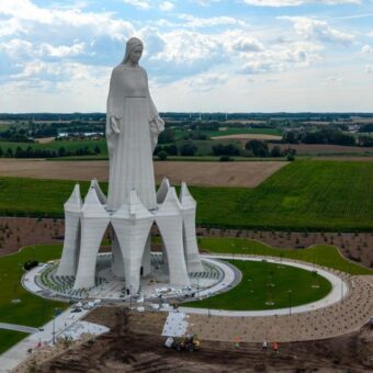 Poland Unveils Europe’s Tallest Virgin Mary Statue in Rural Region Poland Unveils Europe’s Tallest Virgin Mary Statue in Rural Region