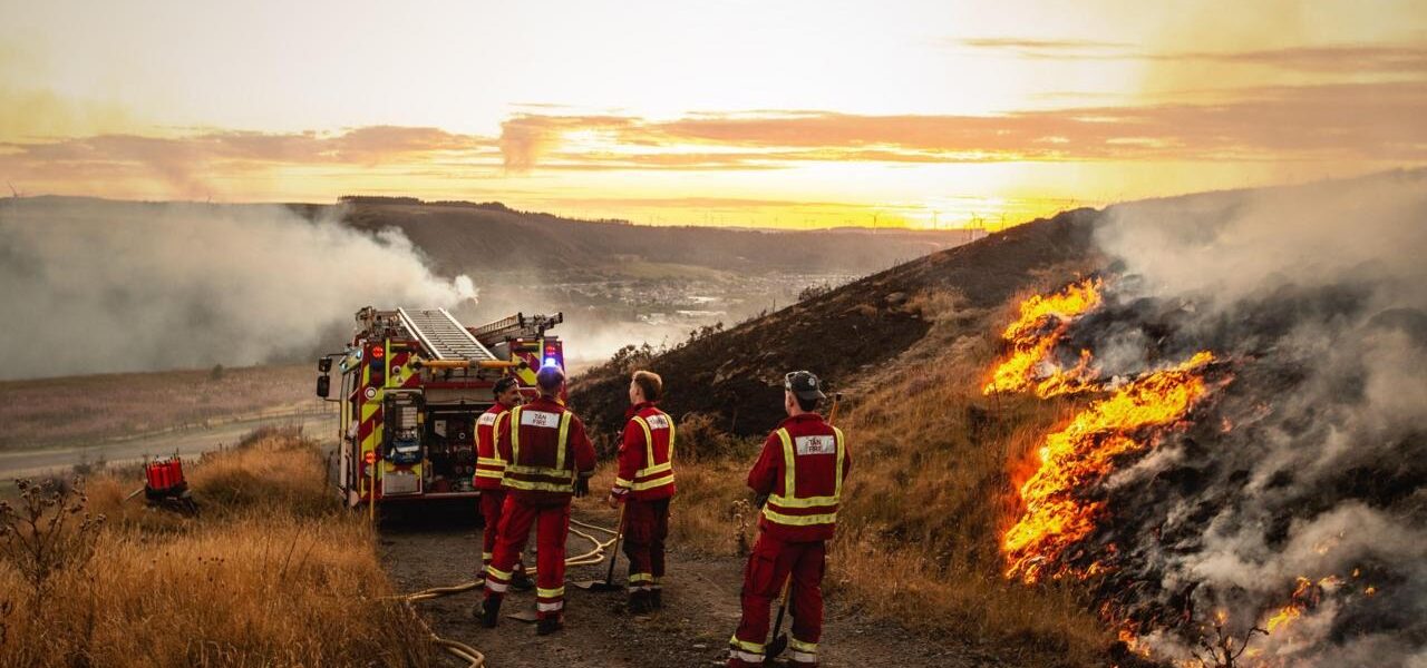 Minister Admits Lessons Needed from South Wales Wildfires Minister Admits Lessons Needed from South Wales Wildfires