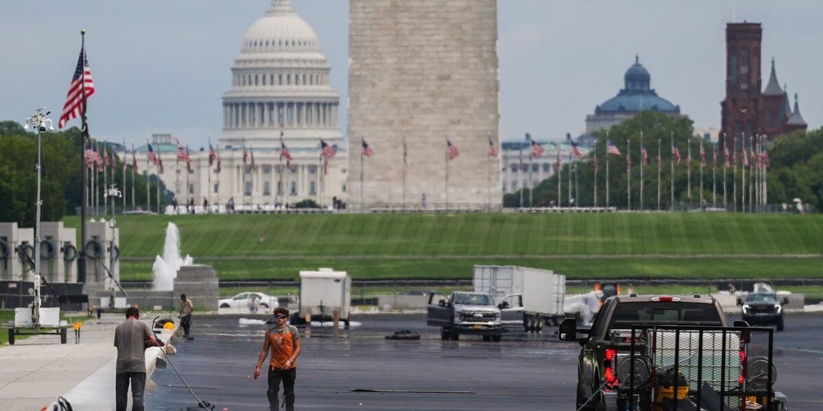 National Park Maintenance Paused for Trump’s Freedom 250 Celebrations