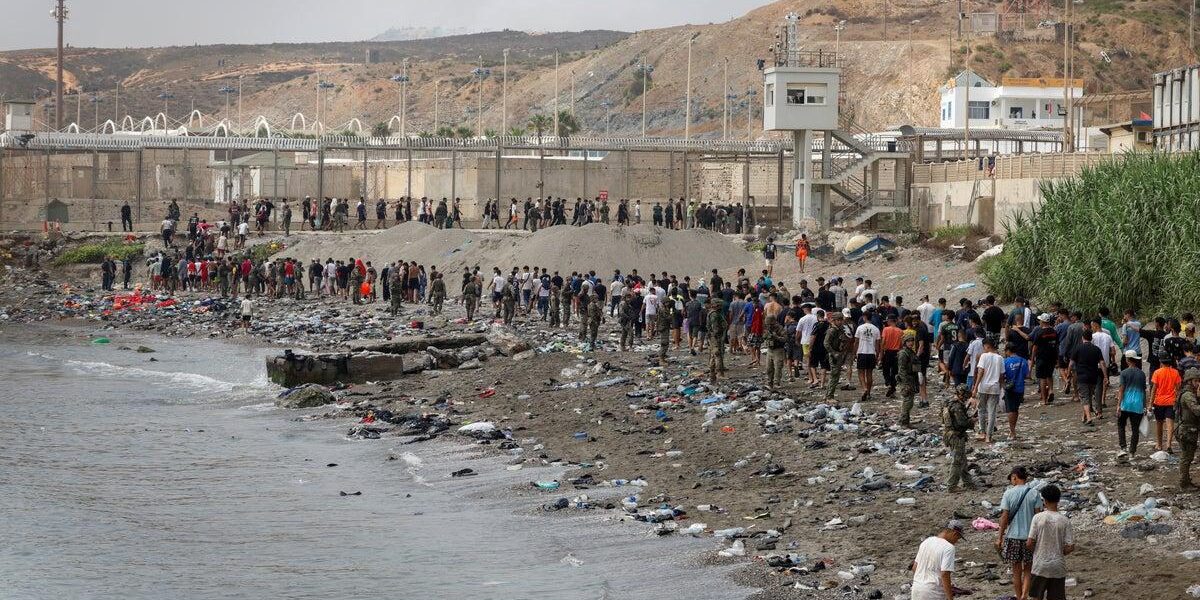 Ceuta Crisis: 60,000 Migrants Enter Spanish Enclave, Impacting Europe