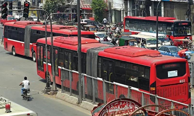 Lahore Metro Bus Service Faces Suspension Amid Fuel Cost Dispute Lahore Metro Bus Service Faces Suspension Amid Fuel Cost Dispute