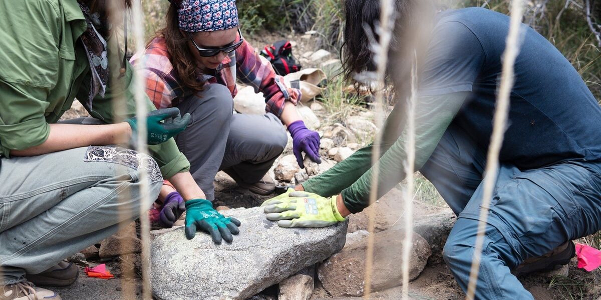 Volunteers on Mount Lemmon Combat Erosion with Innovative Rock Structures Volunteers on Mount Lemmon Combat Erosion with Innovative Rock Structures