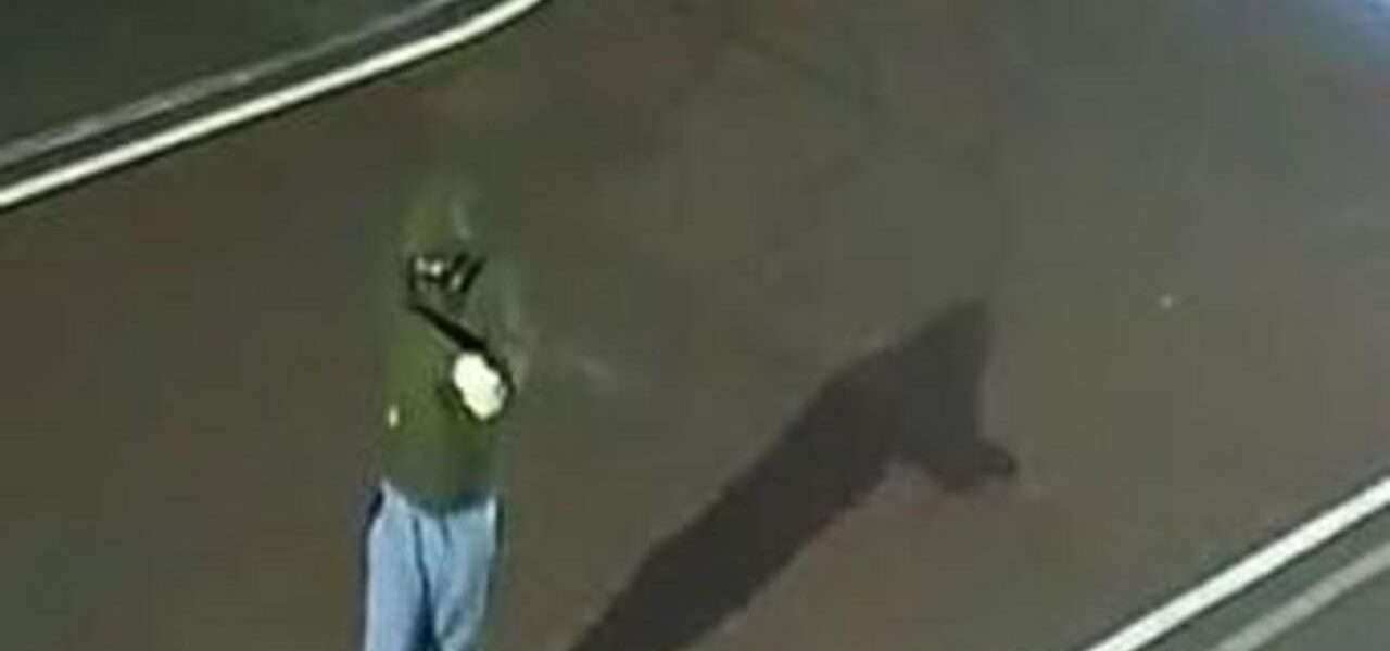 CCTV Captures Gunman Opening Fire on Lisburn House CCTV Captures Gunman Opening Fire on Lisburn House