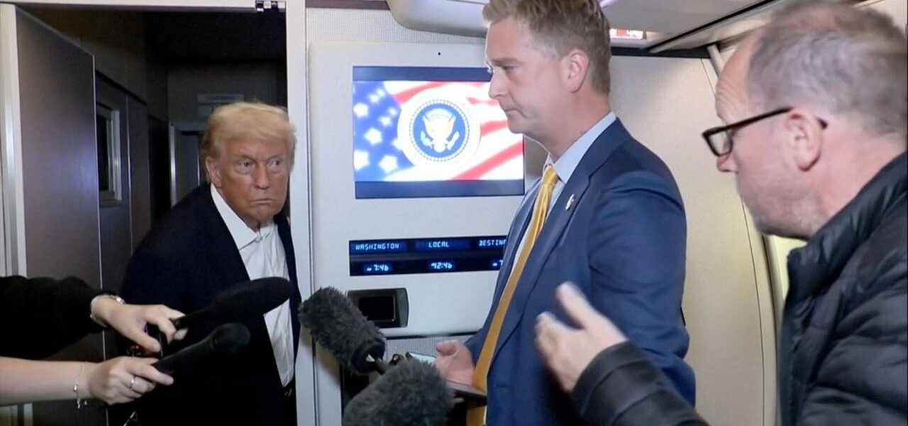 Trump Secretly Switches Planes Post-NATO Summit, Deceiving Press Trump Secretly Switches Planes Post-NATO Summit, Deceiving Press