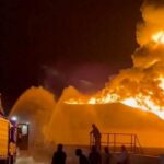 Libyan Authorities Combat Major Fire at Zawiya Oil Refinery After Drone Strike Libyan Authorities Combat Major Fire at Zawiya Oil Refinery After Drone Strike