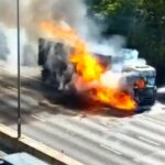 M6 Motorway Severe Delays After Lorry Fire Incident