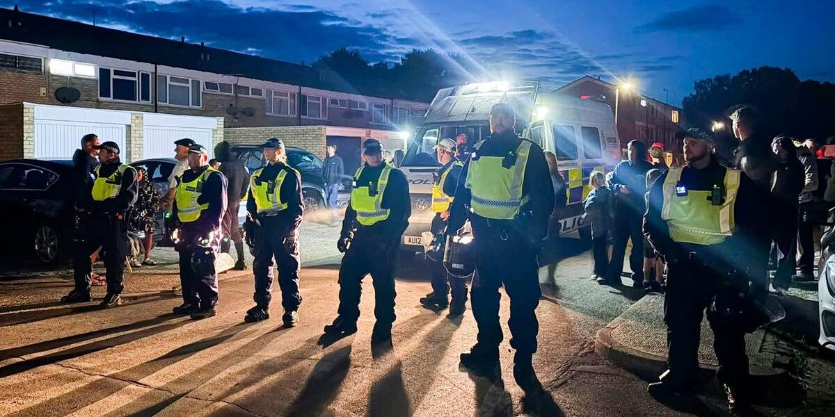 Asylum Seekers Evacuated Amid Third Night of Thetford Unrest Asylum Seekers Evacuated Amid Third Night of Thetford Unrest