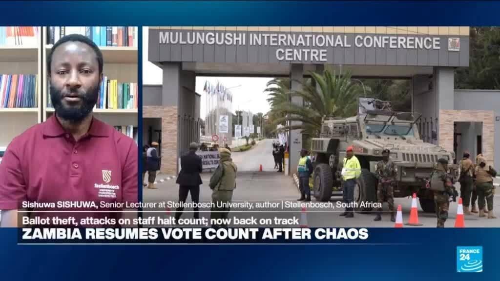 Zambia Resumes Vote Counting Amid Violence and Ballot Theft Zambia Resumes Vote Counting Amid Violence and Ballot Theft