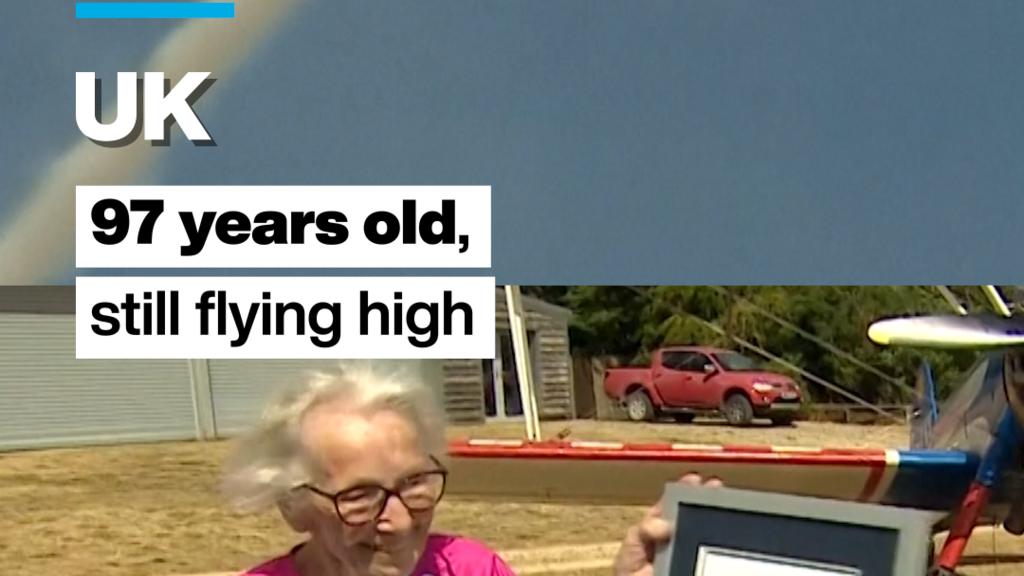 97-Year-Old Betty Bromage Breaks Guinness World Record as Oldest Female Wing Walker