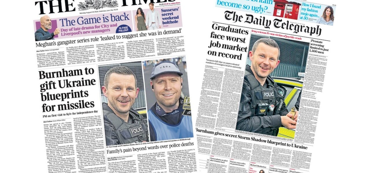 National Mourning: Police Officers’ Tragic Crash Dominates Headlines National Mourning: Police Officers’ Tragic Crash Dominates Headlines