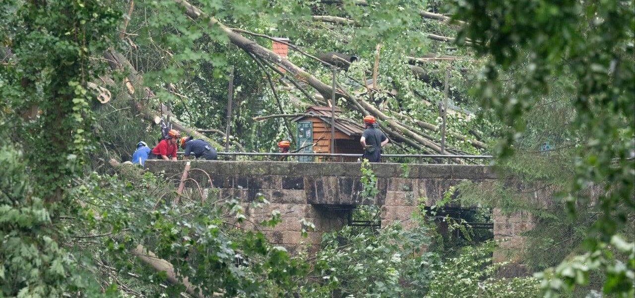 Deadly Storm Strikes Eastern Germany: One Dead, Three Seriously Injured