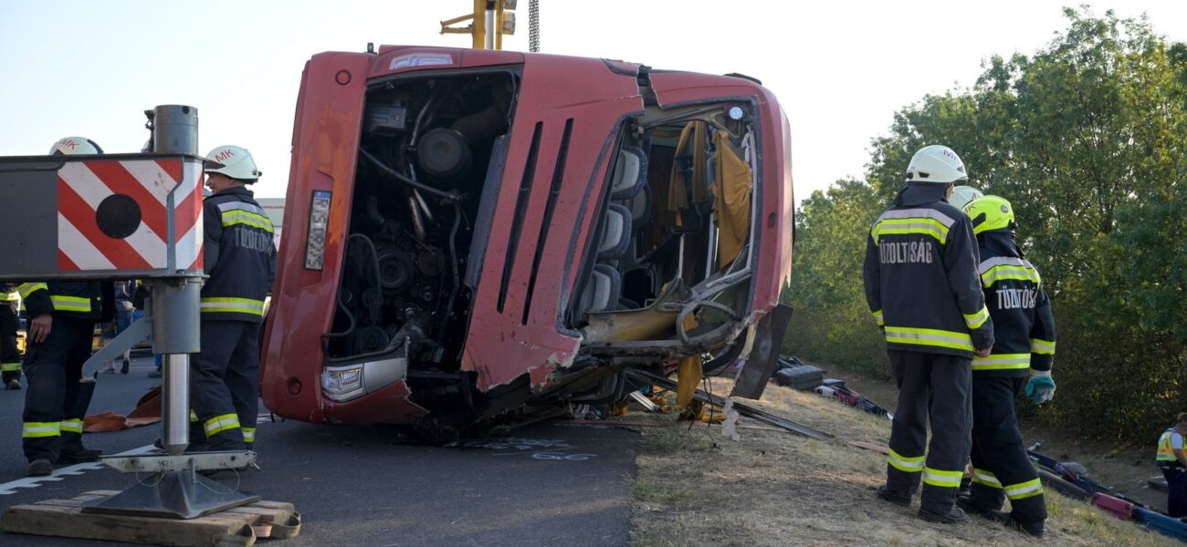 Twelve Fatalities Reported in Hungarian Motorway Tourist Bus Crash Twelve Fatalities Reported in Hungarian Motorway Tourist Bus Crash