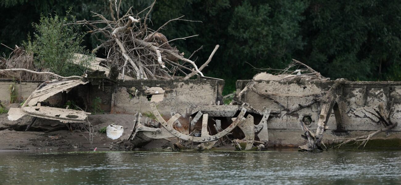 Rare Historical Finds Emerge from European Drought-Stricken River Rare Historical Finds Emerge from European Drought-Stricken River