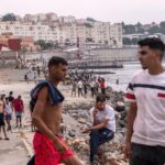 Moroccan Migrants Risk All in Mass Swim to Spanish Territory