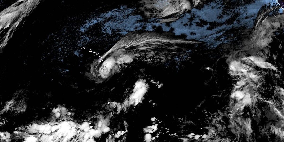 Hurricane Alert: Tropical Storm Lala Intensifies Over Hawaii’s Big Island