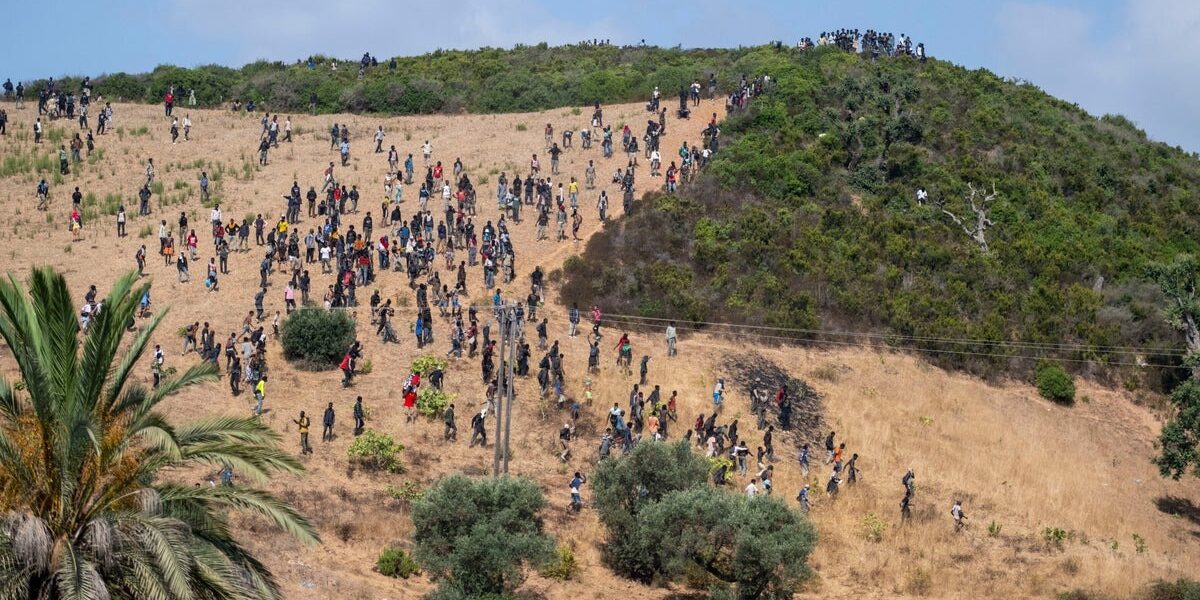Moroccan Authorities Detain Nearly 300 Migrants Near Ceuta Moroccan Authorities Detain Nearly 300 Migrants Near Ceuta