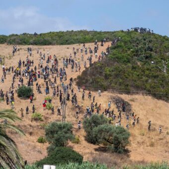 Moroccan Authorities Detain Nearly 300 Migrants Near Ceuta Moroccan Authorities Detain Nearly 300 Migrants Near Ceuta