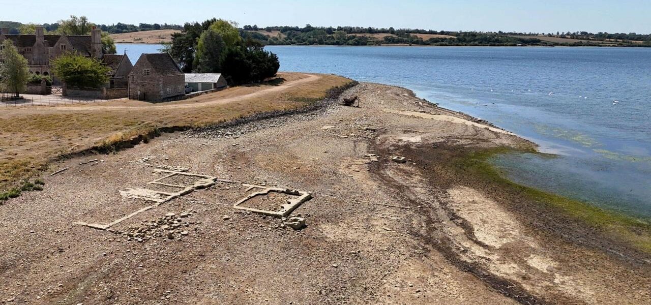 Drought Unveils Ancient Village: Nether Hambleton Emerges from Low Water Levels