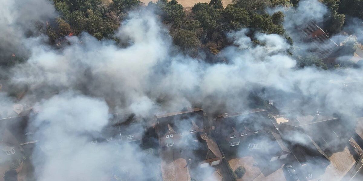Wildfires Surge in England and Wales: 1,017 Incidents Reported This Year Wildfires Surge in England and Wales: 1,017 Incidents Reported This Year