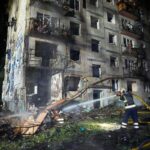 Russian Missile and Drone Attack on Kyiv Kills 3, Wounds Dozens Russian Missile and Drone Attack on Kyiv Kills 3, Wounds Dozens