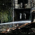 Four Killed in Russian Strikes on Kyiv as Zelensky Seeks Patriot Missiles Four Killed in Russian Strikes on Kyiv as Zelensky Seeks Patriot Missiles