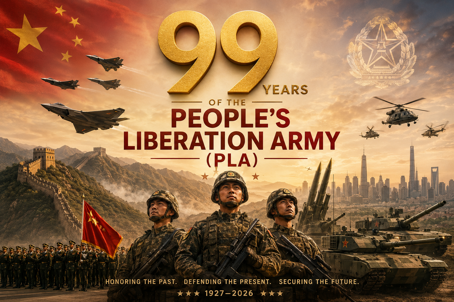 99 Years of the People’s Liberation Army (PLA)