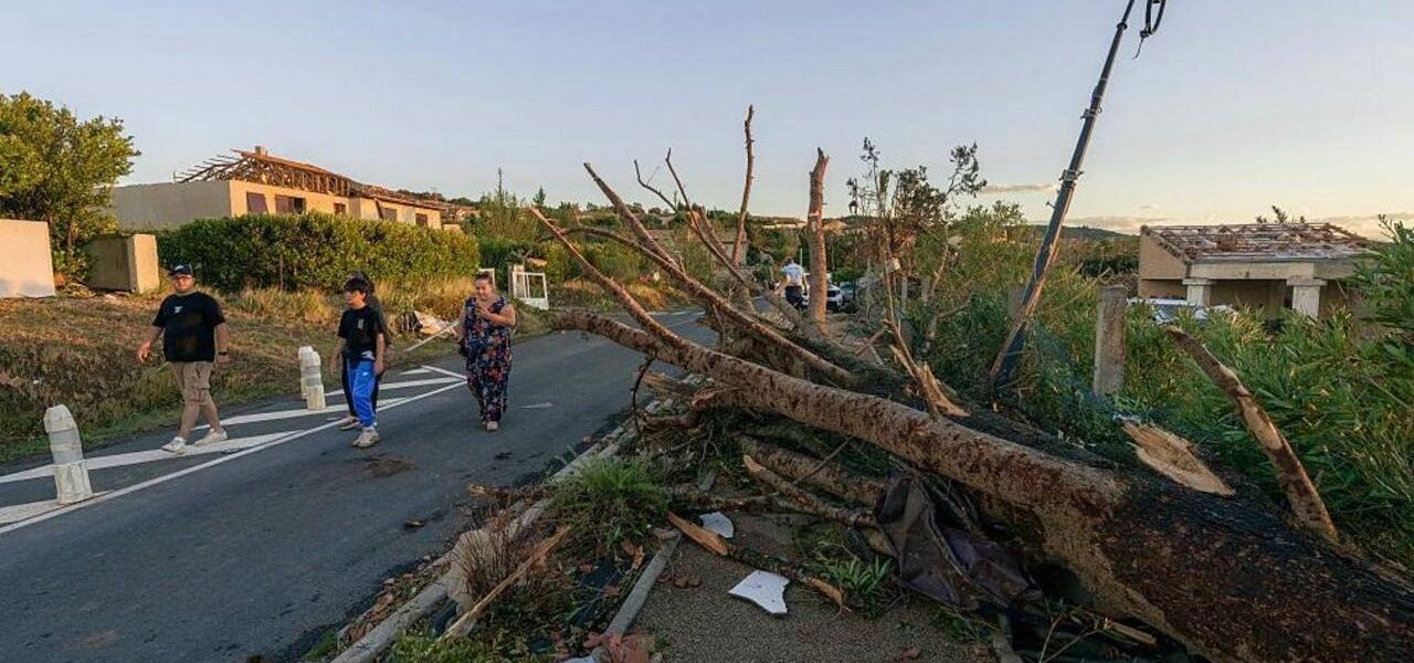Tornado Ravages French Village, Leaving Over 40 Injured and Homes Destroyed Tornado Ravages French Village, Leaving Over 40 Injured and Homes Destroyed