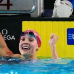 Angharad Evans Secures First European Gold in 100m Breaststroke Angharad Evans Secures First European Gold in 100m Breaststroke