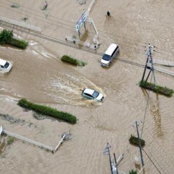 Devastating Rainstorm in Japan Claims Four Lives, Disrupts Travel and Power Supply