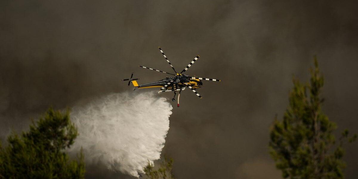 Tragedy Strikes: Two Helicopters Collide Battling Wildfires in Greece