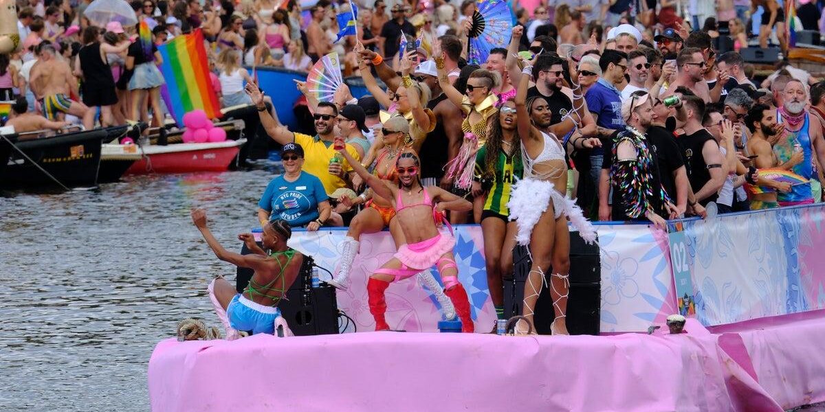 Amsterdam Pride Festival: Thousands Gather for Annual Boat Parade