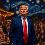 Trump Shares Van Gogh-Inspired Meme on Truth Social Trump Shares Van Gogh-Inspired Meme on Truth Social