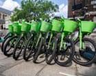 Lime Bikes Dominate City Streets Amid Summer Heat and Congestion