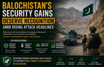 Balochistan’s Security Gains Deserve Recognition Amid Rising Attack Headlines Balochistan’s Security Gains Deserve Recognition Amid Rising Attack Headlines