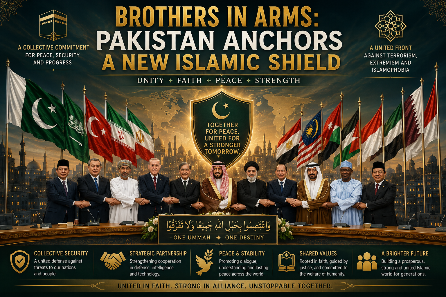 Brothers in Arms: Pakistan Anchors a New Islamic Shield