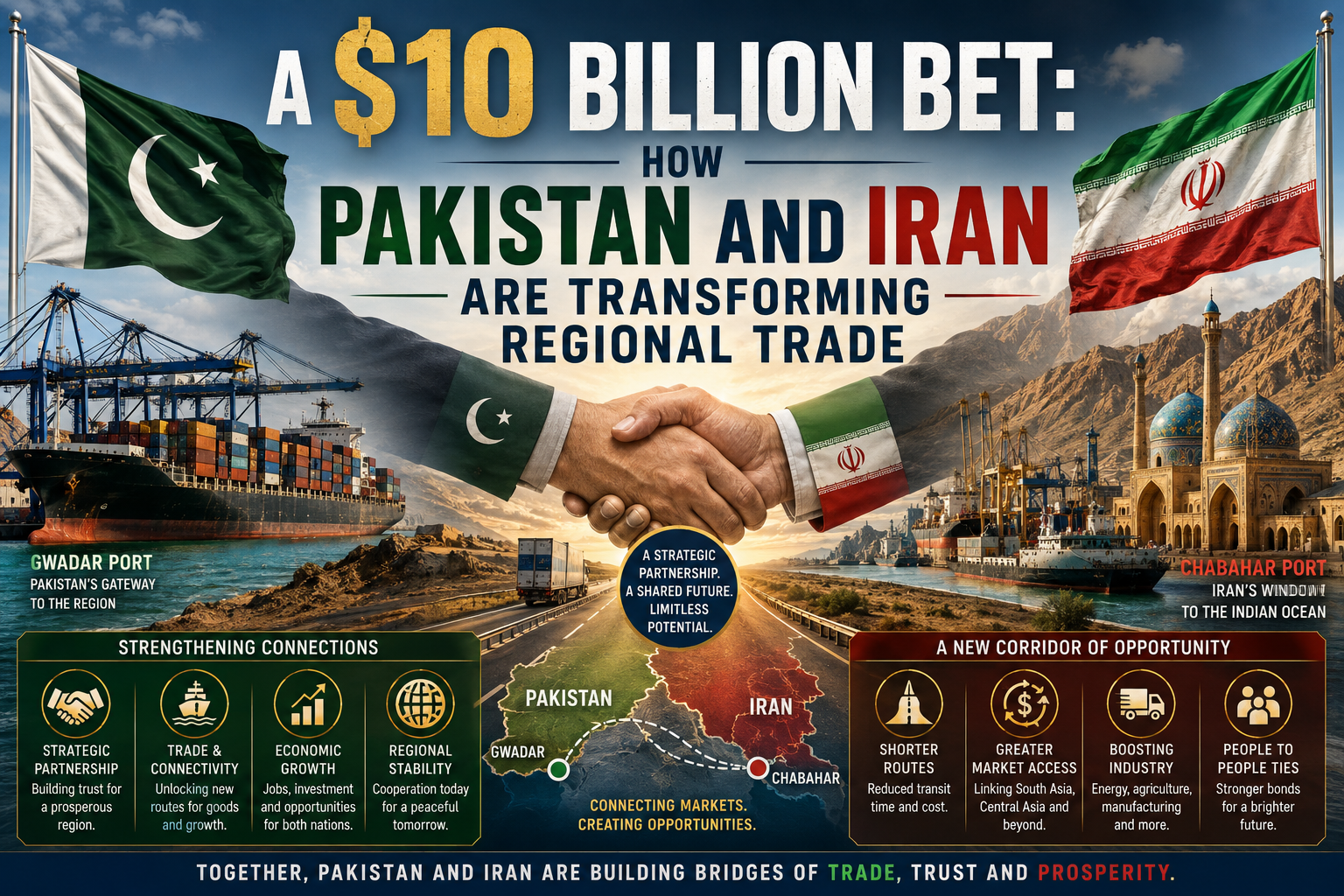 A $10 Billion Bet: How Pakistan and Iran Are Transforming Regional Trade