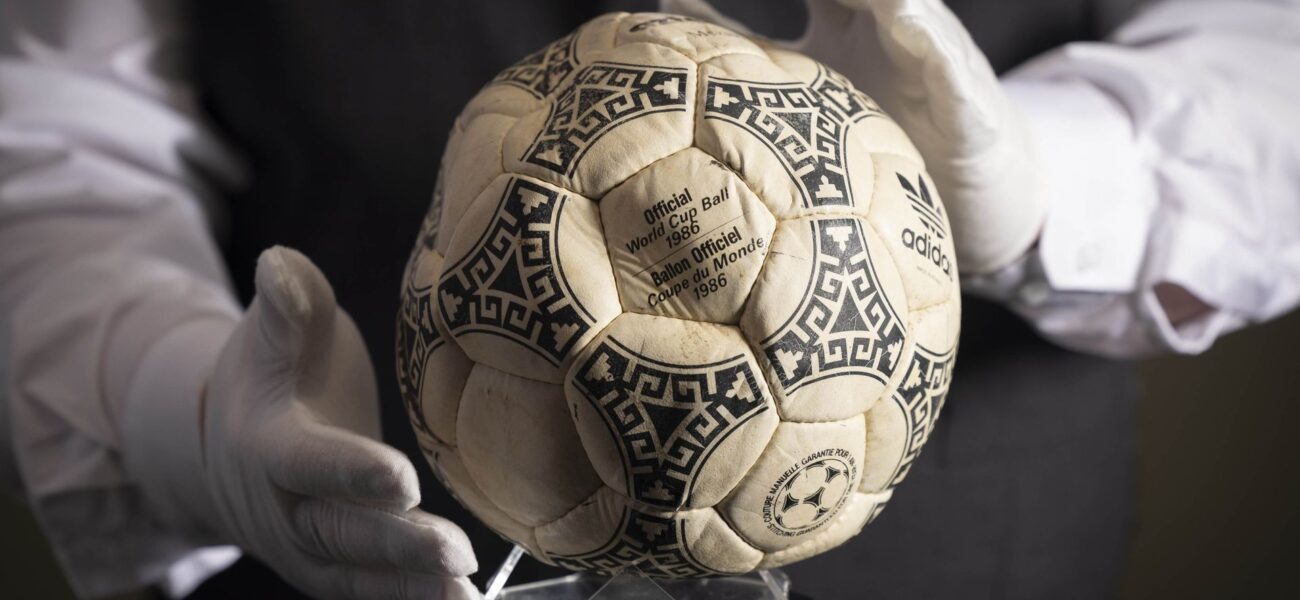 Maradona’s ‘Hand of God’ Football Fetches £2.5m at Auction