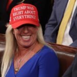 Marjorie Taylor Greene Claims Scarce Sightings of MAGA Hats Post-Trump Store Closure Marjorie Taylor Greene Claims Scarce Sightings of MAGA Hats Post-Trump Store Closure