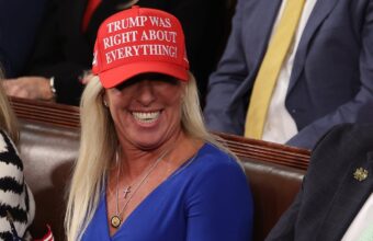 Marjorie Taylor Greene Claims Scarce Sightings of MAGA Hats Post-Trump Store Closure